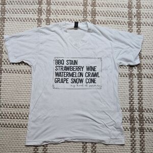 White Country Music Summer Graphic Women's T-Shirt